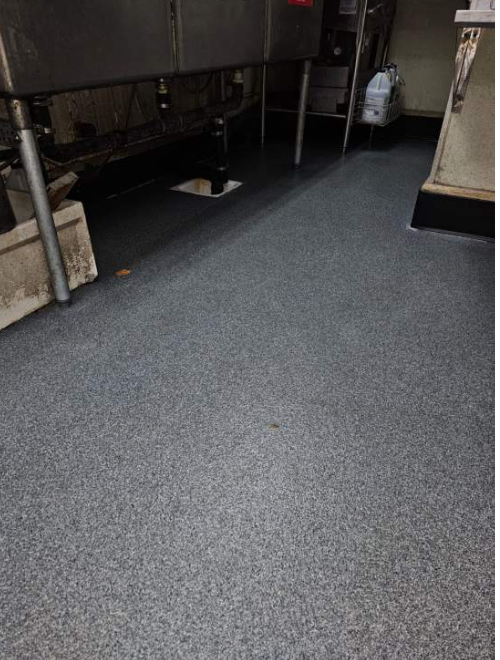 Professional restaurant kitchen cleaning result